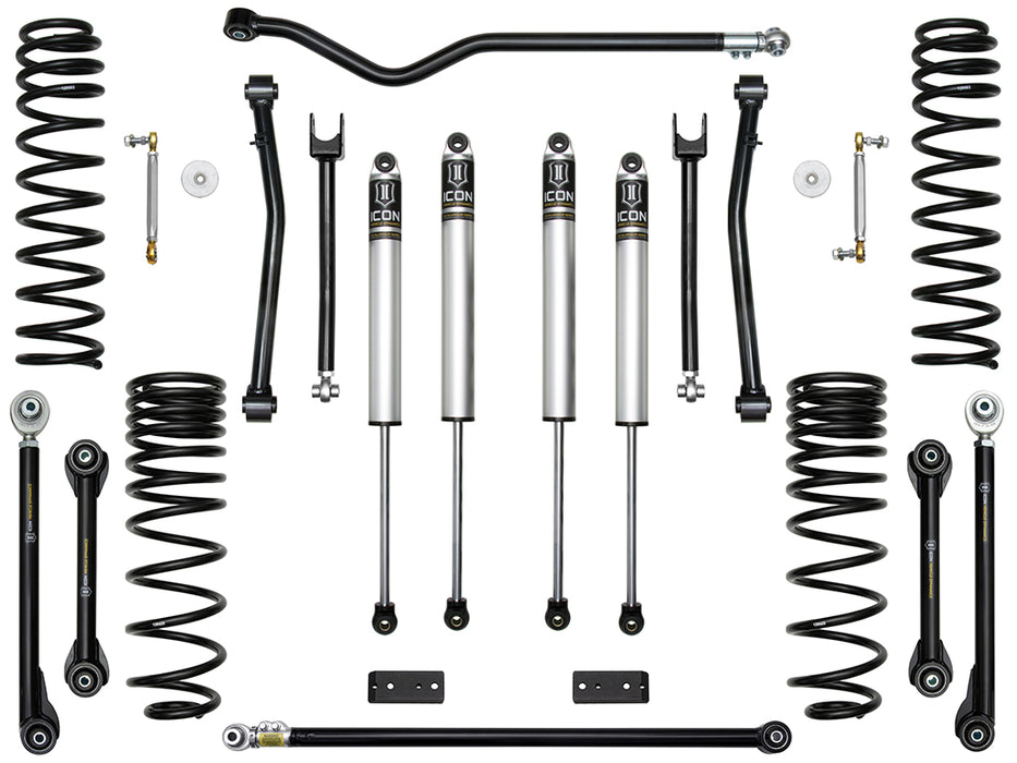 ICON Vehicle Dynamics K22105T 2020-UP JEEP GLADIATOR JT 2.5" STAGE 5 SUSPENSION SYSTEM WITH TUBULAR LINKS - Truck Part Superstore