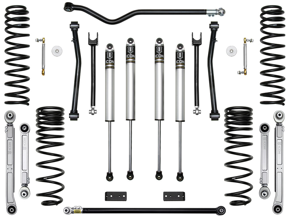 ICON Vehicle Dynamics K22105 2020-UP JEEP GLADIATOR JT 2.5" STAGE 5 SUSPENSION SYSTEM WITH BILLET LINKS - Truck Part Superstore