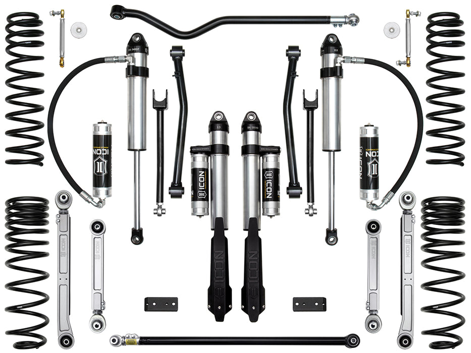ICON Vehicle Dynamics K22107 2020-UP JEEP GLADIATOR JT 2.5" STAGE 7 SUSPENSION SYSTEM WITH BILLET LINKS - Truck Part Superstore