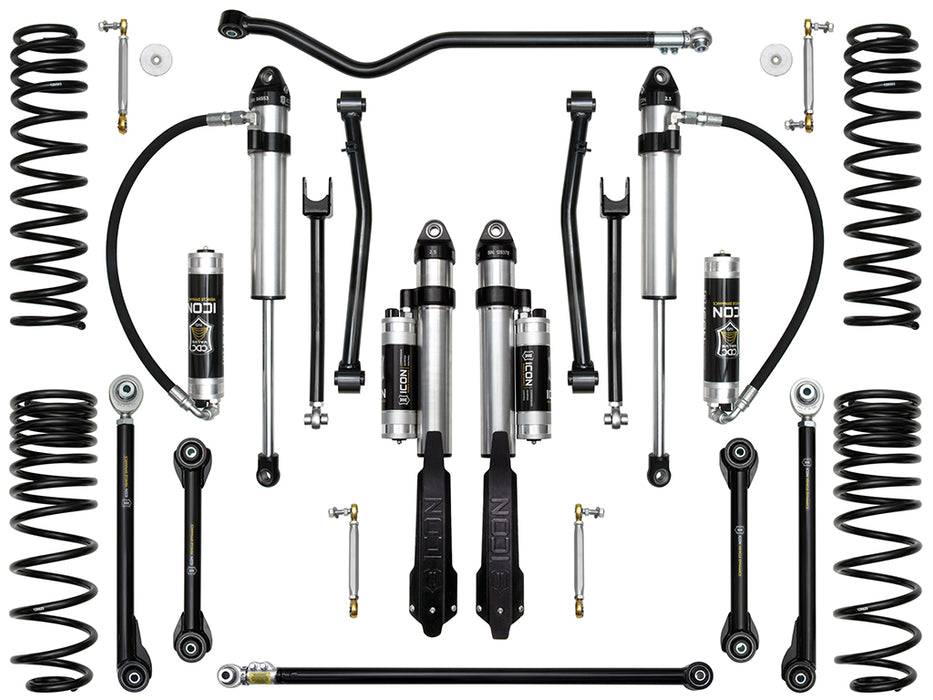 ICON Vehicle Dynamics K22108T 2020-UP JEEP GLADIATOR JT 2.5" STAGE 8 SUSPENSION SYSTEM WITH TUBULAR LINKS - Truck Part Superstore