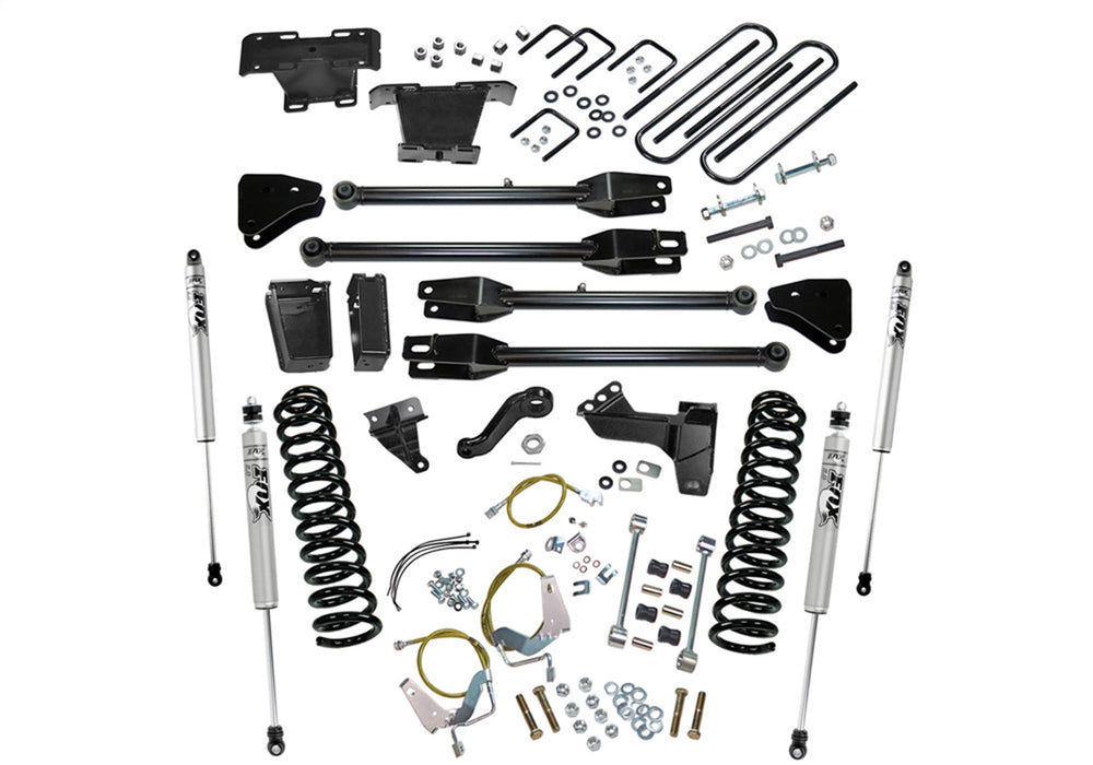Superlift K234F 6in. Lift Kit w/FOX Shocks-08-10 F250/350 4WD Diesel w/4-Link Arms - Truck Part Superstore
