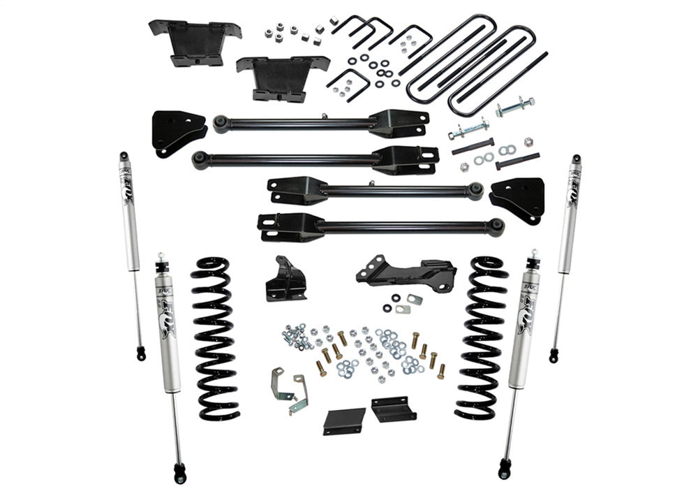 Superlift K236F 4in. Lift Kit w/FOX Shocks-11-16 F250/350 4WD Diesel w/4-Link Arms - Truck Part Superstore