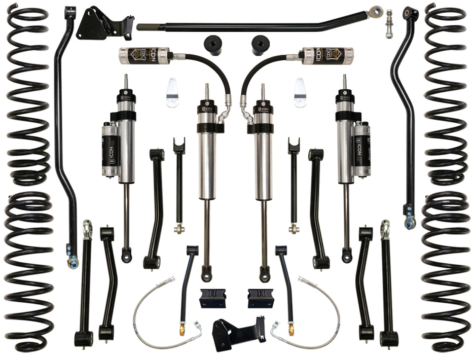 ICON Vehicle Dynamics K24004 2007-2018 JEEP JK 4.5" LIFT STAGE 4 SUSPENSION SYSTEM - Truck Part Superstore