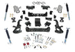 Superlift K255B 6in. Lift Kit-20-22 Silv/Sierra 2500/3500HD 4WD-Knuckle Kit w/Bilstein Shocks - Truck Part Superstore