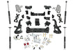 Superlift K255S 6in. Lift Kit-20-22 Silv/Sierra 2500/3500HD 4WD-Knuckle Kit w/Shadow Shocks - Truck Part Superstore