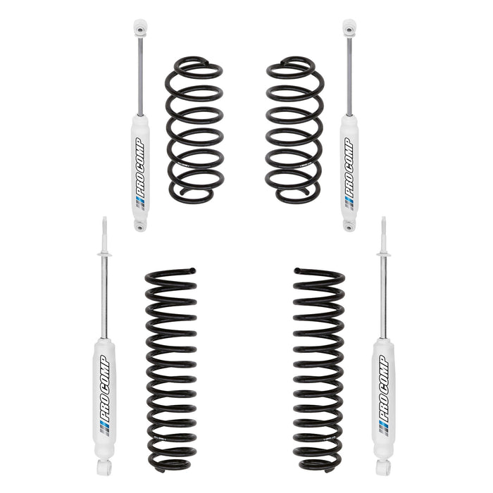 Pro Comp Suspension K3055 2 Inch Lift Kit with ES3000 Shocks 97-06 Jeep TJ Wrangler, Rubicon and Unlimited Pro Comp Suspension - Truck Part Superstore
