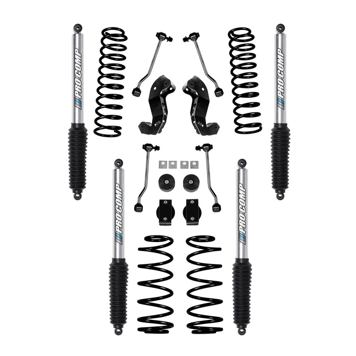 Pro Comp Suspension K3111BP Lift Kit; Pro Comp JL 2.5 in.; Short Arm; w/ Pro Runner Shocks; - Truck Part Superstore