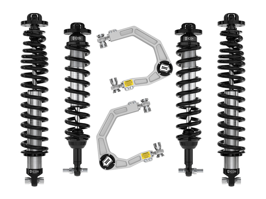 ICON Vehicle Dynamics K40003 21-22 BRONCO NON-SASQUATCH 3-4" LIFT STAGE 3 SUSPENSION SYSTEM BILLET - Truck Part Superstore