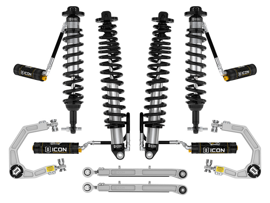 ICON Vehicle Dynamics K40006 21-22 BRONCO NON-SASQUATCH 3-4" LIFT STAGE 6 SUSPENSION SYSTEM BILLET - Truck Part Superstore
