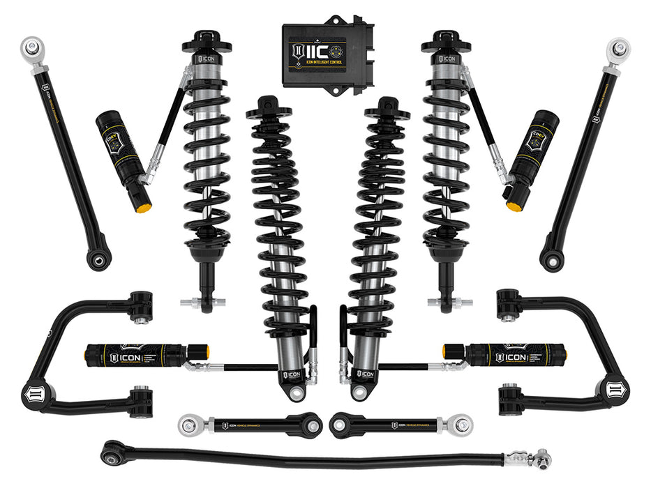 ICON Vehicle Dynamics K40008T 21-22 BRONCO NON-SASQUATCH 3-4" LIFT STAGE 8 SUSPENSION SYSTEM TUBULAR - Truck Part Superstore