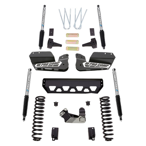 Pro Comp Suspension K4201BP Stage I Lift Kit; 4 in. Lift; Front And Rear Pro Runner Shocks; - Truck Part Superstore