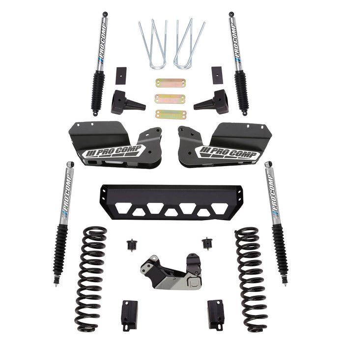 Pro Comp Suspension K4201BP Stage I Lift Kit; 4 in. Lift; Front And Rear Pro Runner Shocks; - Truck Part Superstore
