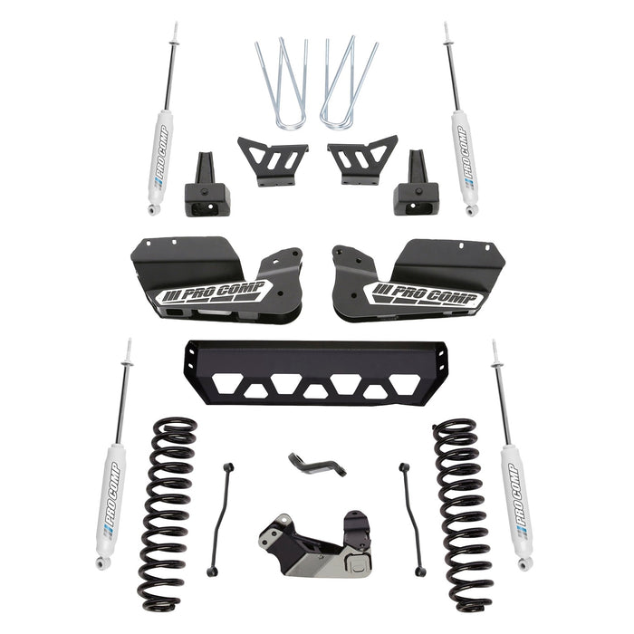 Pro Comp Suspension K4203B Stage I Lift Kit; 6 in. Lift; Front And Rear ES9000 Shocks; - Truck Part Superstore