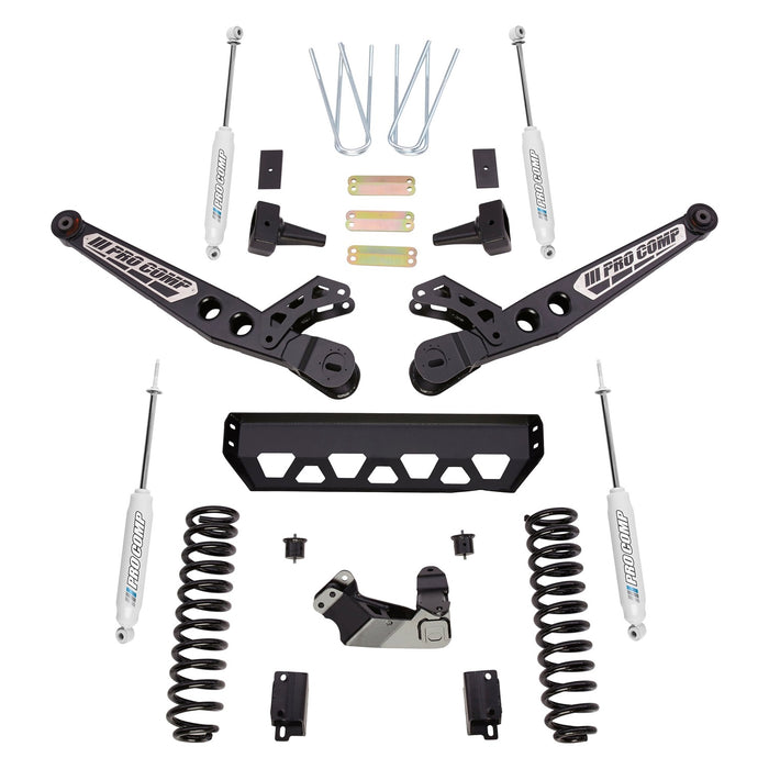 Pro Comp Suspension K4207B Stage II Lift Kit; 4 in. Lift; Front And Rear ES9000 Shocks; - Truck Part Superstore