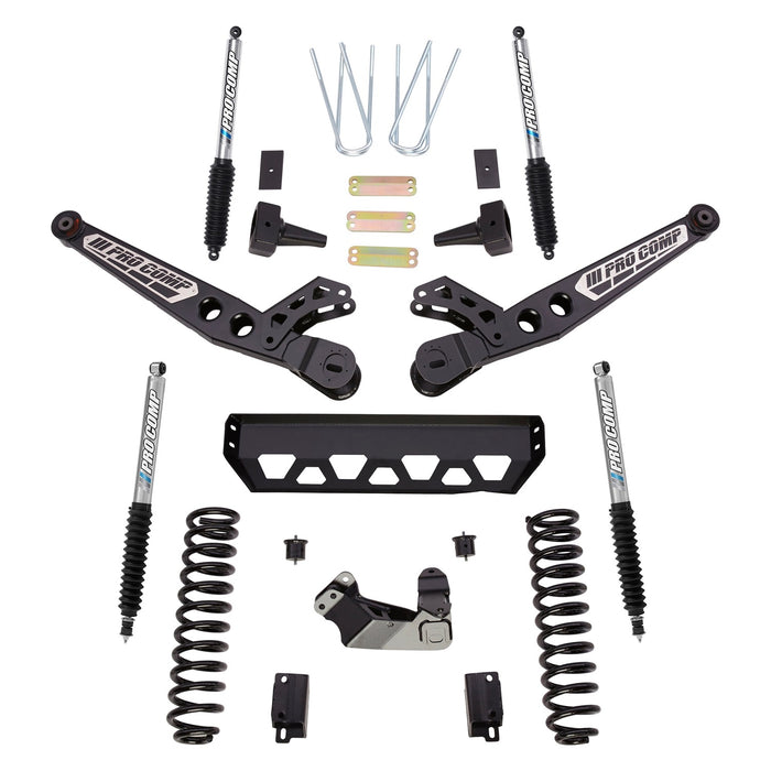 Pro Comp Suspension K4207BP Stage II Lift Kit; 4 in. Lift; Front And Rear Pro Runner Shocks; - Truck Part Superstore