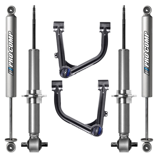 Pro Comp Suspension K4235MSU Lift Kit; 2.5 in. Lift; w/PRO-M Shocks And Upper Control Arms; - Truck Part Superstore