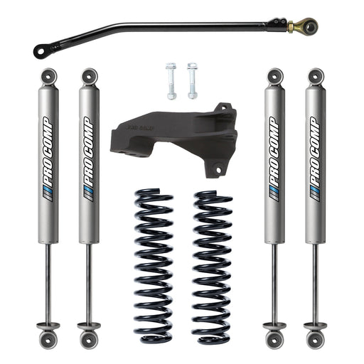 Pro Comp Suspension K4241M Lift Kit; 2.5 in. Lift; w/PRO-M Shocks; - Truck Part Superstore