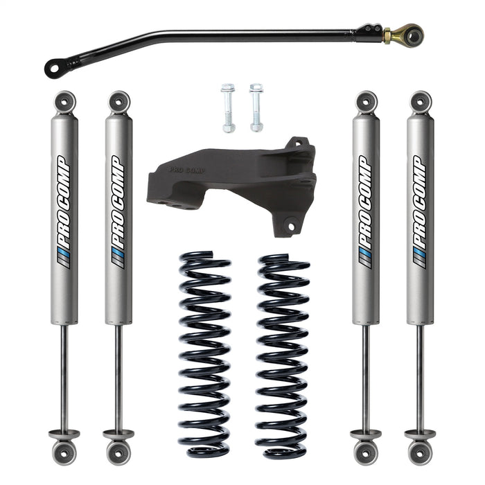 Pro Comp Suspension K4241M Lift Kit; 2.5 in. Lift; w/PRO-M Shocks; - Truck Part Superstore