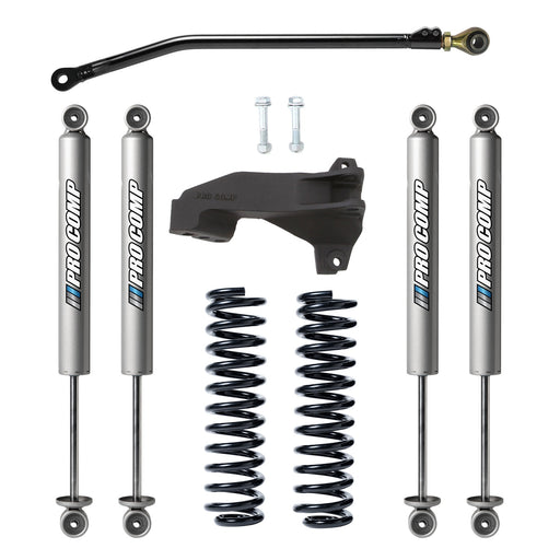Pro Comp Suspension K4242M Lift Kit; 2.5 in. Lift; PRO-M Shocks; - Truck Part Superstore