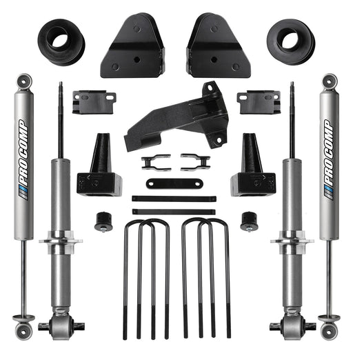 Pro Comp Suspension K4246M Lift Kit; 3.5 in. Lift; w/PRO-M Shocks; - Truck Part Superstore