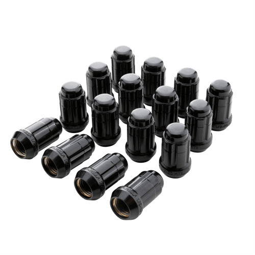 Gorilla Automotive K4CS-12150BGR 4LUG 12-1.50 SPLINE WIK W/VALVES BLK GOR - Truck Part Superstore