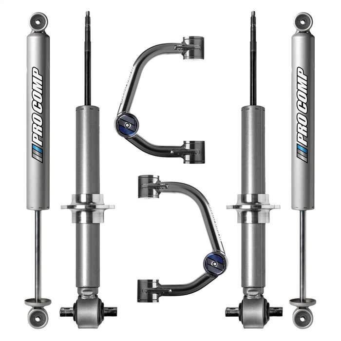 Pro Comp Suspension K5097MSU Lift Kit; 2.5 in. Lift; w/PRO-M Shocks And Upper Control Arms; - Truck Part Superstore
