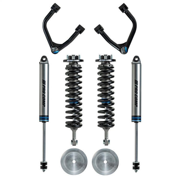 Pro Comp Suspension K5102BXU Lift Kit; 2-5 in. Lift; w/PRO-VST Coilovers And Pro Series Upper Control Arms; - Truck Part Superstore