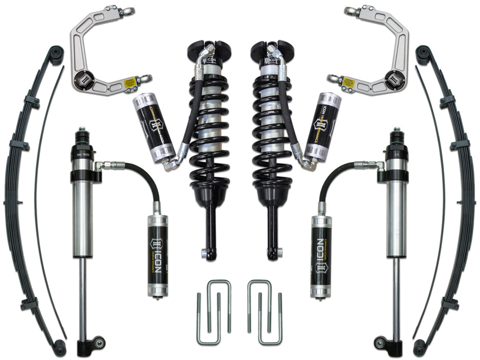 ICON Vehicle Dynamics K53008 2005-2015 TACOMA 0-3.5"/2016-UP 0-2.75" STAGE 8 SUSPENSION SYSTEM W BILLET UCA - Truck Part Superstore