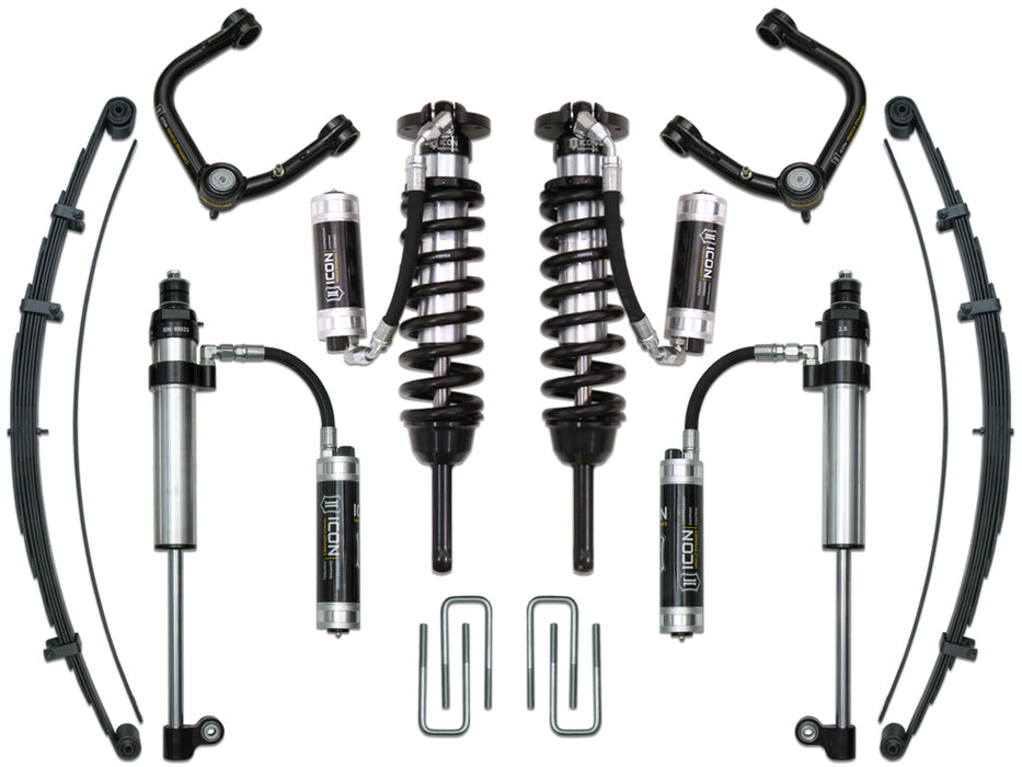 ICON Vehicle Dynamics K53009T 2005-2015 TACOMA 0-3.5"/2016-UP 0-2.75" STAGE 9 SUSPENSION SYSTEM W TUBE UCA - Truck Part Superstore