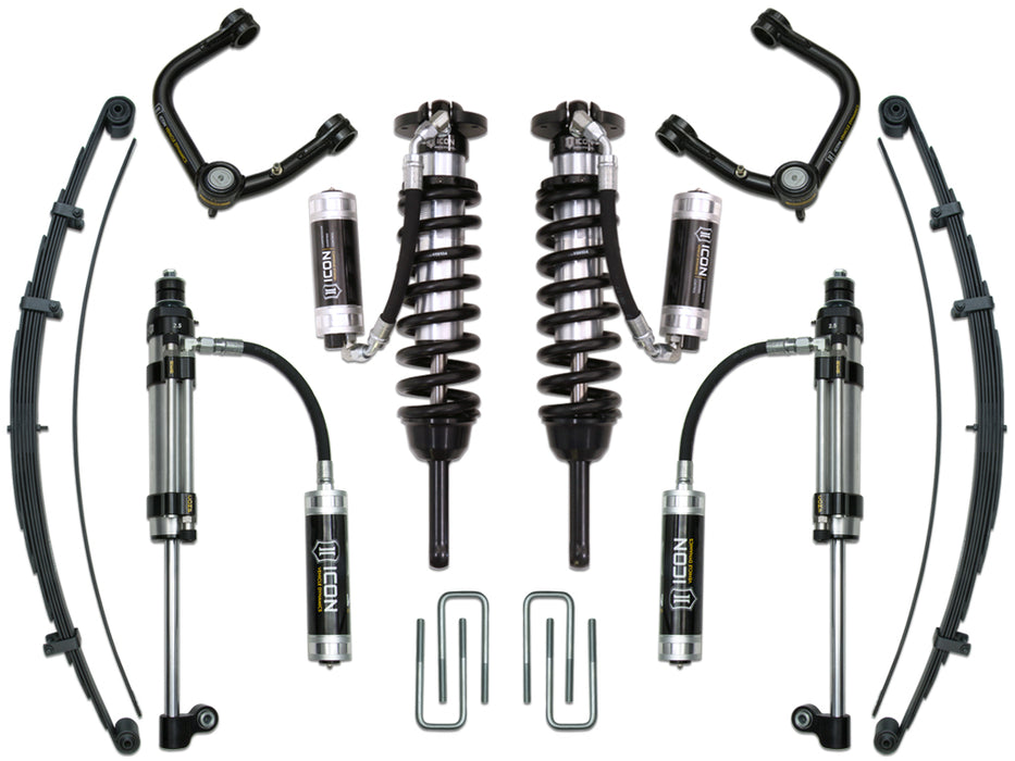 ICON Vehicle Dynamics K53010T 2005-2015 TACOMA 0-3.5"/2016-UP 0-2.75" STAGE 10 SUSPENSION SYSTEM W TUBE UCA - Truck Part Superstore