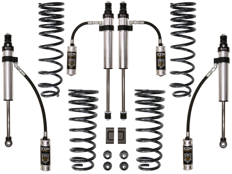 ICON Vehicle Dynamics K53093 1991-1997 TOYOTA LAND CRUISER 80 SERIES 3" LIFT STAGE 3 SUSPENSION SYSTEM - Truck Part Superstore