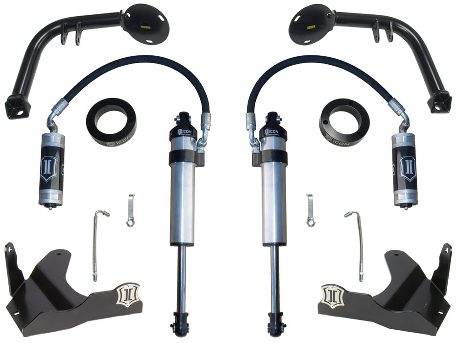ICON Vehicle Dynamics K53121 2010-UP TOYOTA 4RUNNER/2010-2014 FJ CRUISER S2 STAGE 1 UPGRADE SYSTEM - Truck Part Superstore