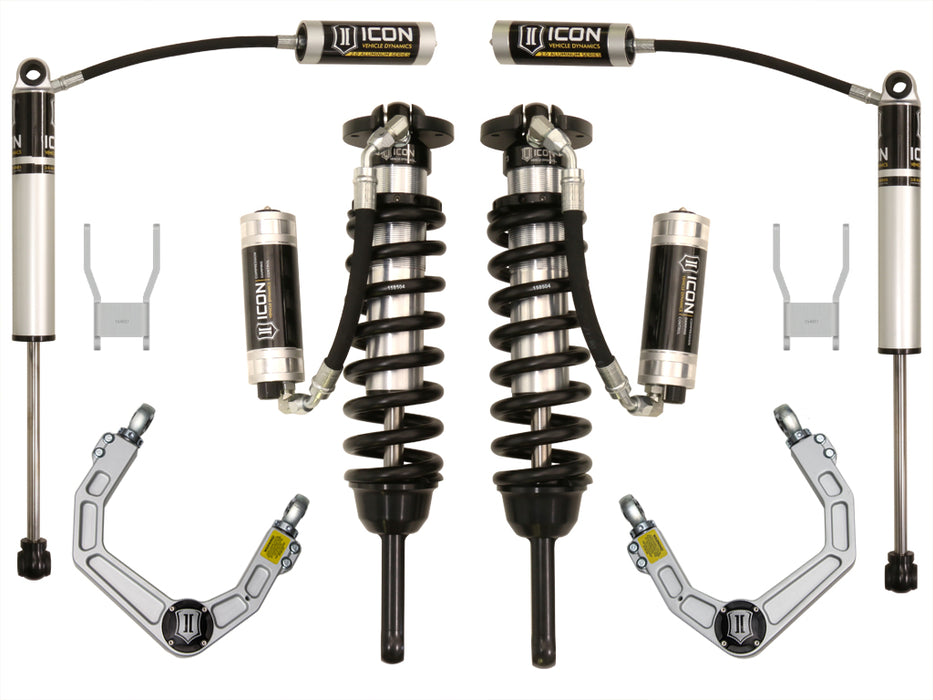 ICON Vehicle Dynamics K53140 2005-2011 TOYOTA HILUX 0-3" LIFT STAGE 5 SUSPENSION SYSTEM WITH BILLET UCA - Truck Part Superstore