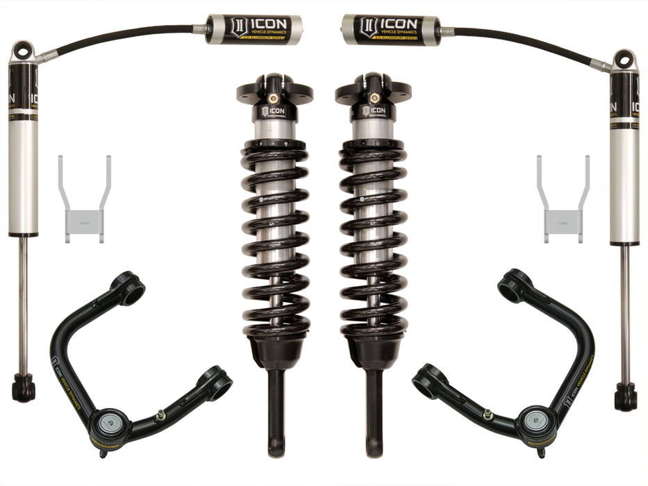 ICON Vehicle Dynamics K53143T 2012-2015 TOYOTA HILUX 0-3" LIFT STAGE 3 SUSPENSION SYSTEM WITH TUBULAR UCA - Truck Part Superstore