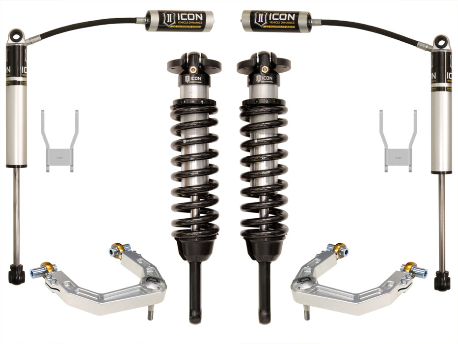 ICON Vehicle Dynamics K53143 2012-2015 TOYOTA HILUX 0-3" LIFT STAGE 3 SUSPENSION SYSTEM WITH BILLET UCA - Truck Part Superstore