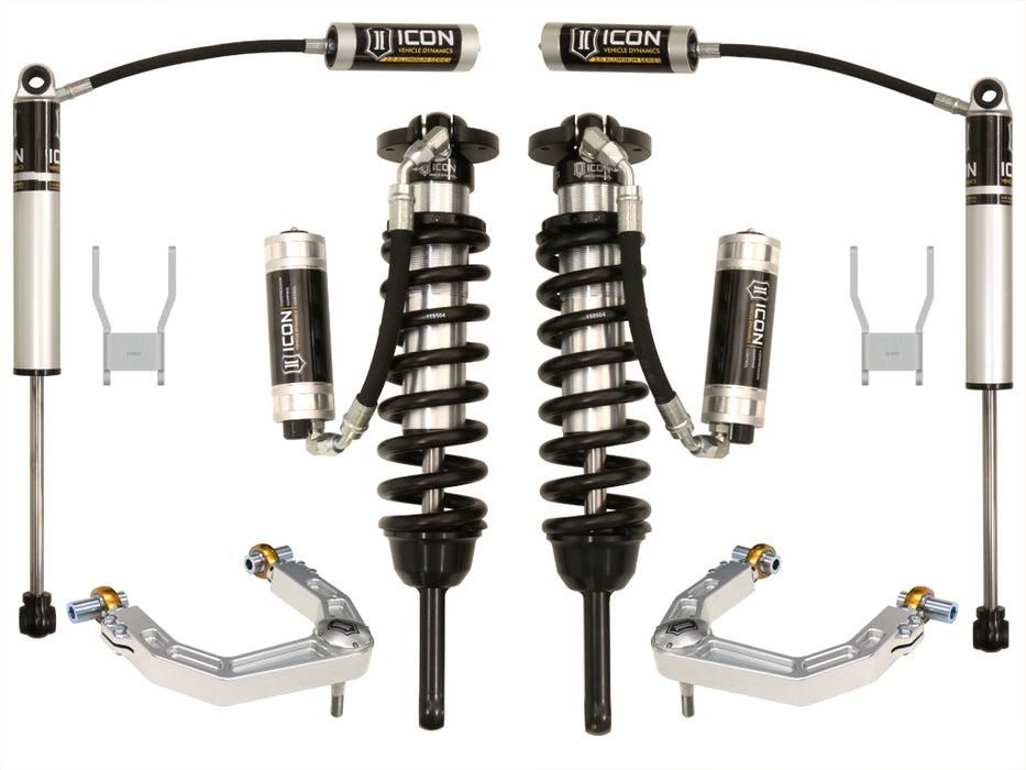 ICON Vehicle Dynamics K53145 2012-2015 TOYOTA HILUX 0-3" LIFT STAGE 5 SUSPENSION SYSTEM WITH BILLET UCA - Truck Part Superstore