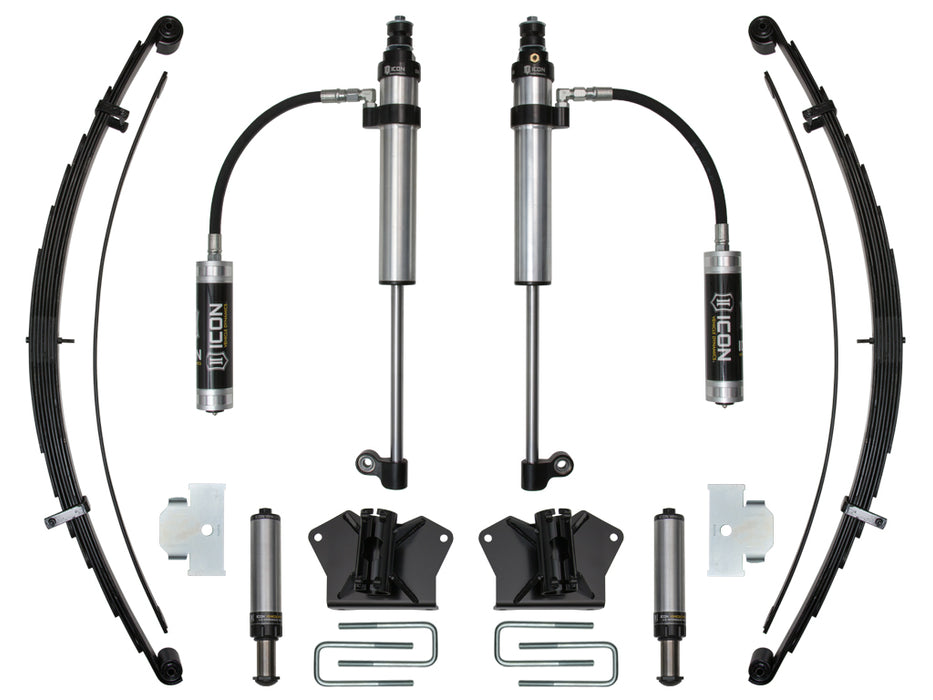 ICON Vehicle Dynamics K53155 07-21 TUNDRA MULTI RATE RXT LEAF PACK W/ ADD IN LEAF - Truck Part Superstore