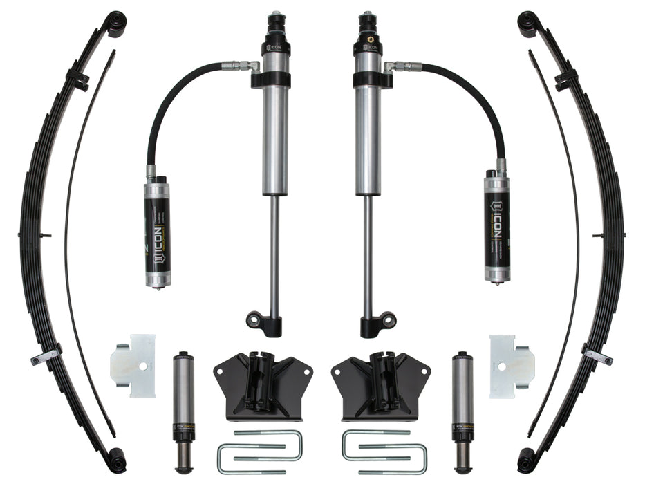 ICON Vehicle Dynamics K53156 07-21 TUNDRA MULTI RATE RXT LEAF PACK W/ ADD IN LEAF - Truck Part Superstore