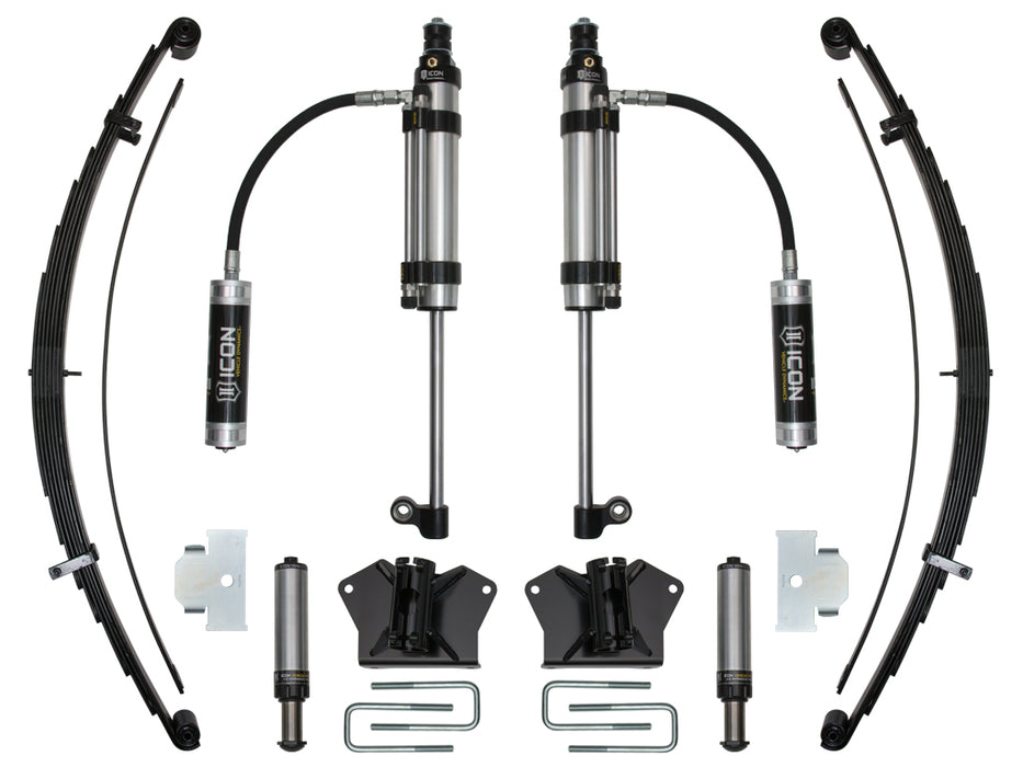 ICON Vehicle Dynamics K53157 07-21 TUNDRA MULTI RATE RXT LEAF PACK W/ ADD IN LEAF - Truck Part Superstore