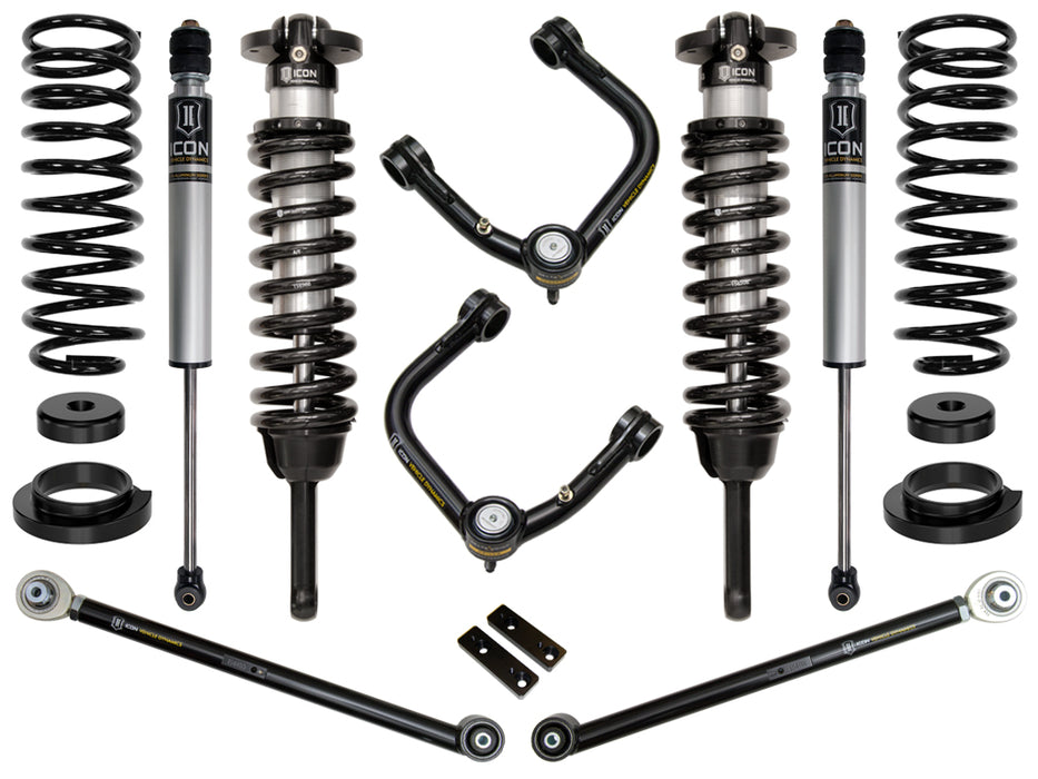 ICON Vehicle Dynamics K53173T 03-09 GX470 0-3.5" STAGE 3 SUSPENSION SYSTEM W TUBULAR UCA - Truck Part Superstore