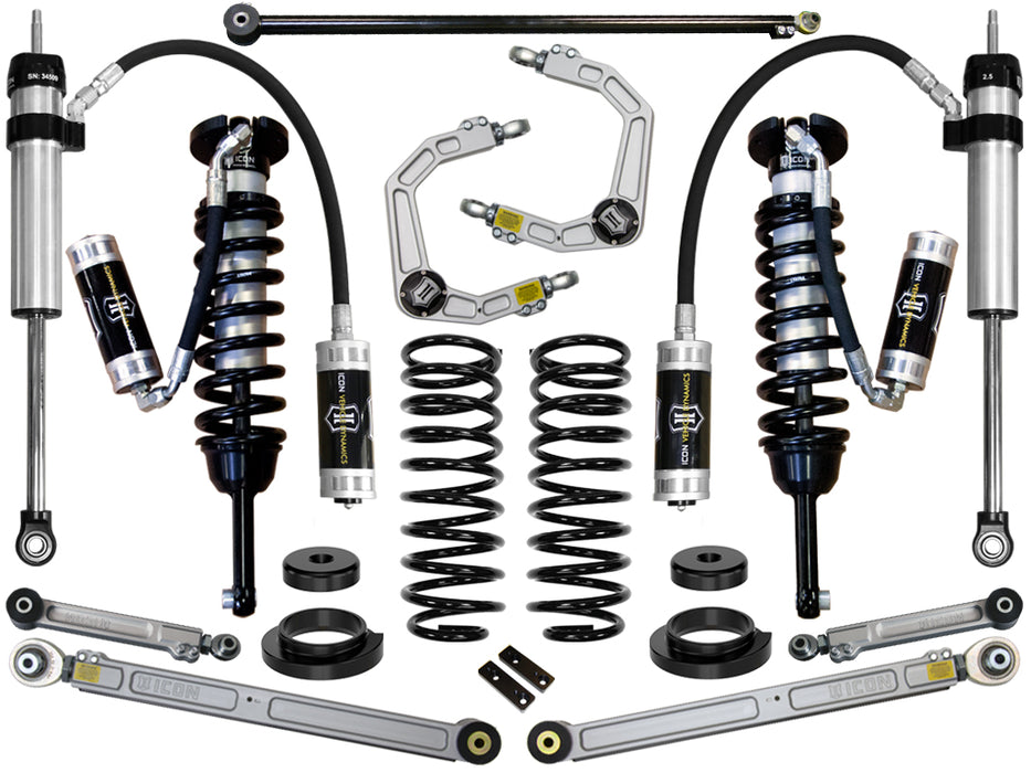 ICON Vehicle Dynamics K53176 03-09 GX470 0-3.5" STAGE 6 SUSPENSION SYSTEM W BILLET UCA - Truck Part Superstore