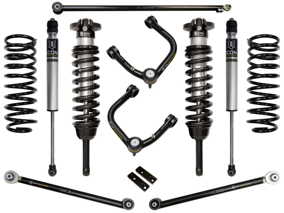 ICON Vehicle Dynamics K53183T 2010-UP LEXUS GX460 0-3.5" LIFT STAGE 3 SUSPENSION SYSTEM WITH TUBULAR UCA - Truck Part Superstore