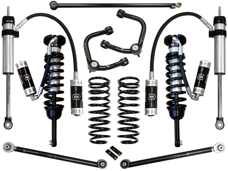 ICON Vehicle Dynamics K53185T 2010-UP LEXUS GX460 0-3.5" LIFT STAGE 5 SUSPENSION SYSTEM WITH TUBULAR UCA - Truck Part Superstore