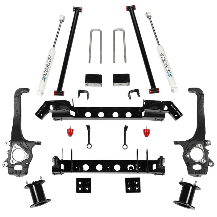 Pro Comp Suspension K6006B Lift Kit; 6 in. Lift; Front Sway Bar Spacer; Rear ES900 Shocks; - Truck Part Superstore