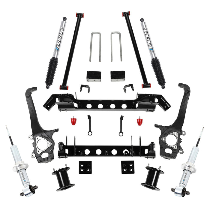 Pro Comp Suspension K6006BPS Lift Kit; 6 in. Lift; Front Sway Bar Spacer And Rear Pro-Runner Shocks; - Truck Part Superstore