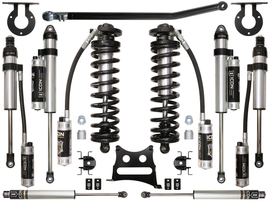 ICON Vehicle Dynamics K63105 2005-2016 FORD F-250/F-350 2.5-3" LIFT STAGE 5 COILOVER CONVERSION SYSTEM - Truck Part Superstore