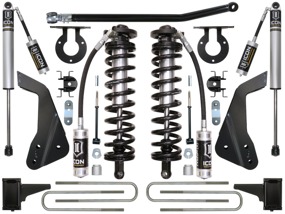ICON Vehicle Dynamics K63111 2005-2007 FORD F-250/F-350 4-5.5" LIFT STAGE 1 COILOVER CONVERSION SYSTEM - Truck Part Superstore