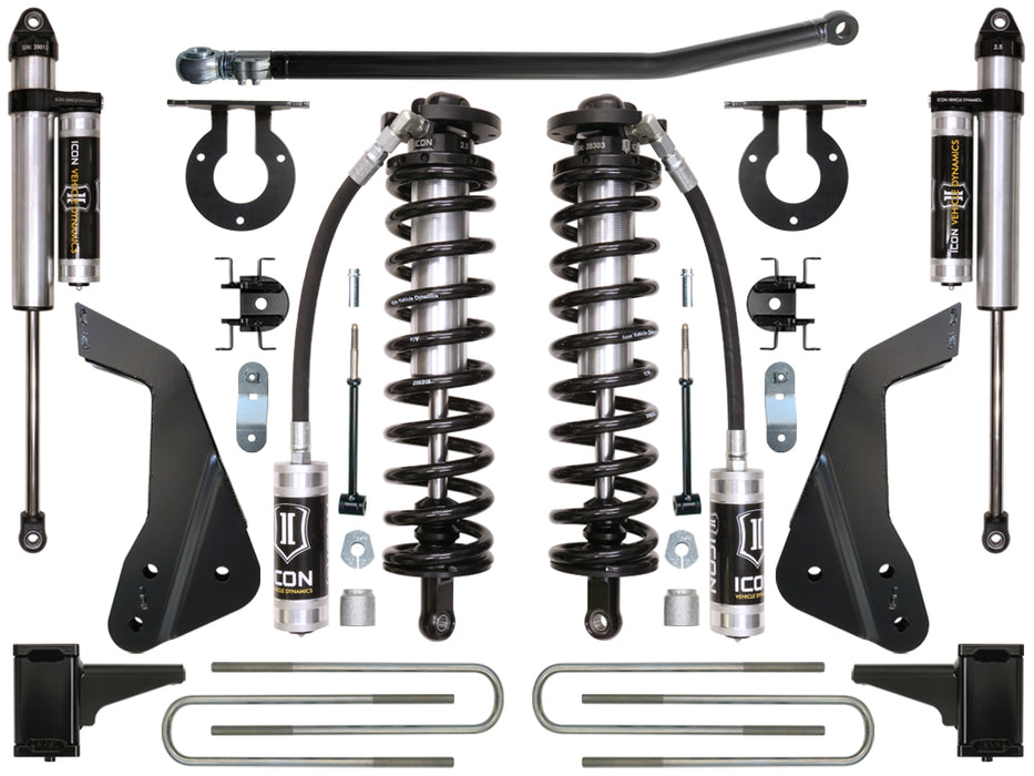 ICON Vehicle Dynamics K63113 2005-2007 FORD F-250/F-350 4-5.5" LIFT STAGE 3 COILOVER CONVERSION SYSTEM - Truck Part Superstore