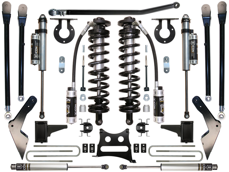 ICON Vehicle Dynamics K63115 2005-2007 FORD F-250/F-350 4-5.5" LIFT STAGE 5 COILOVER CONVERSION SYSTEM - Truck Part Superstore