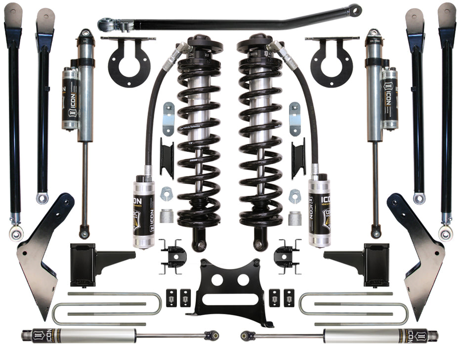 ICON Vehicle Dynamics K63125 2008-2010 FORD F-250/F-350 4-5.5" LIFT STAGE 5 COILOVER CONVERSION SYSTEM - Truck Part Superstore
